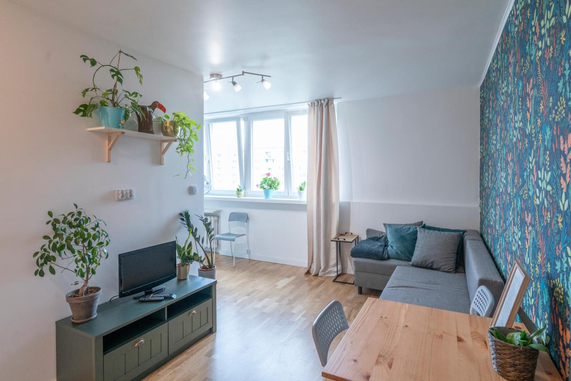Green Studio In The City Center Of Вроцлав Екстериор снимка