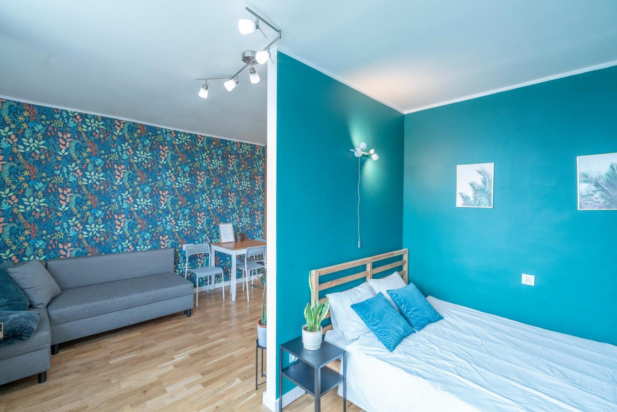 Green Studio In The City Center Of Вроцлав Екстериор снимка